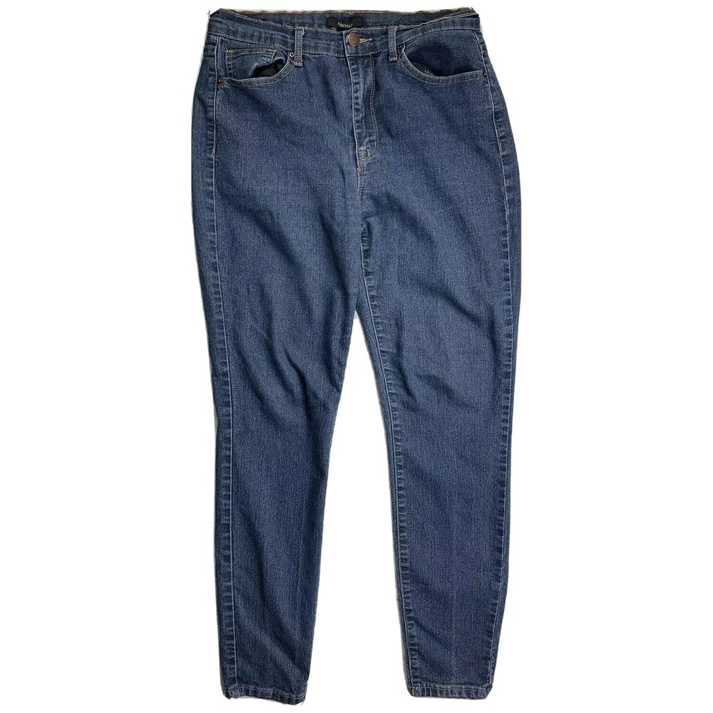 Forever 21 Women's Size 30 Inseam 27 Skinny Stretch Form Fit Ankle Jeans